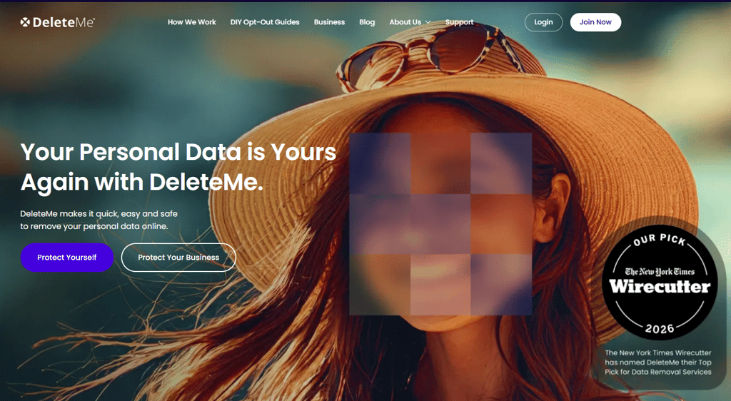deleteme website