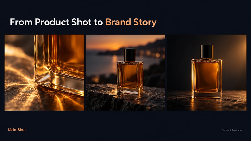 from product shot to brand story