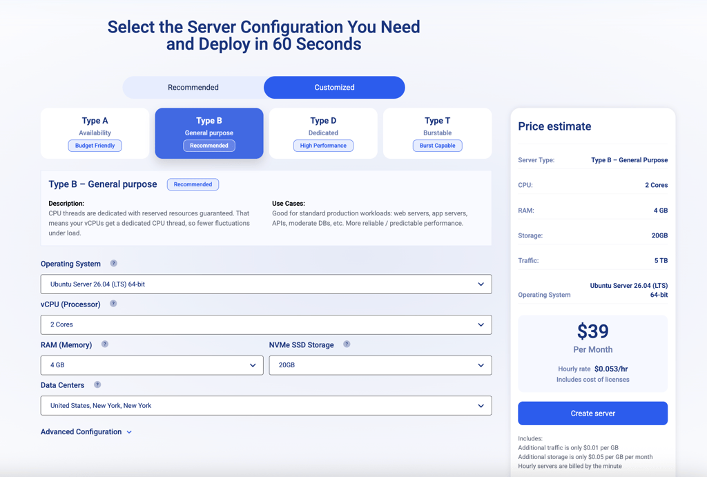 kamatera vps plans and pricing september 2026