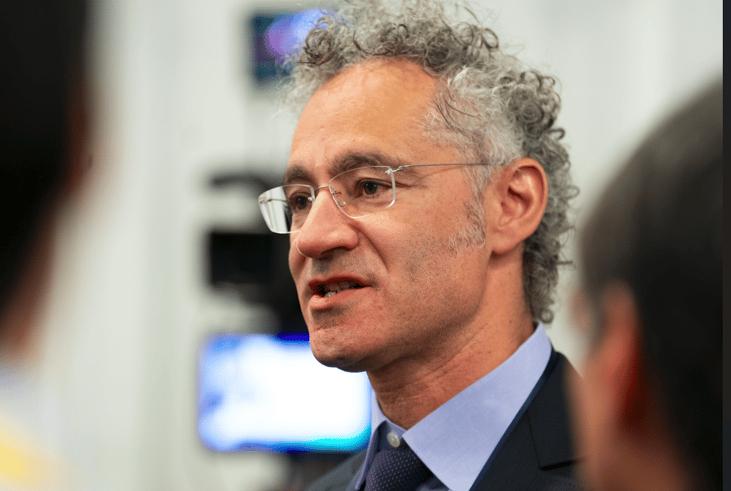 Palantir CEO Alex Karp. Sean Rayford via Getty Images.