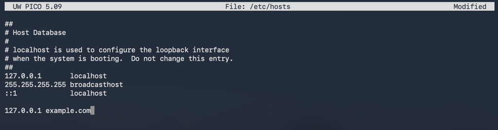 macos hosts