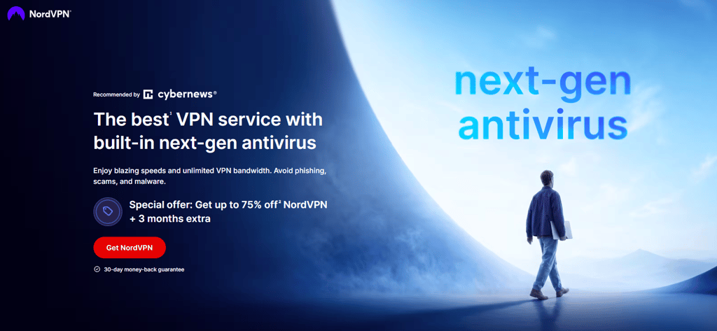 NordVPN website