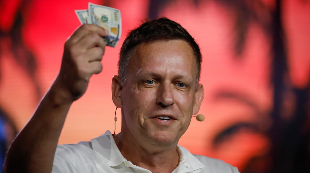 peter thiel money bloomberg