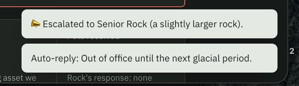 rock note esculated