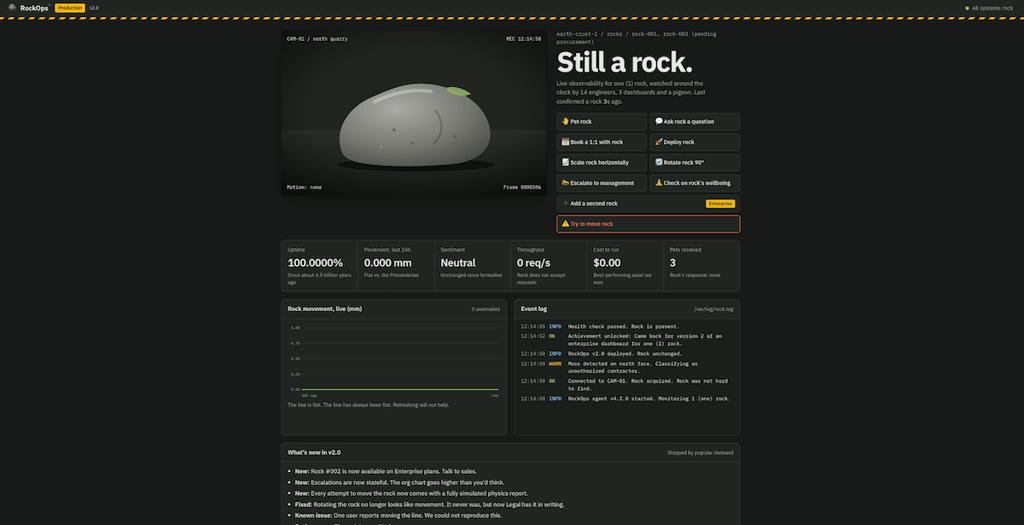 rockops dashboard