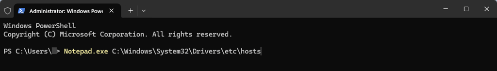 windows hosts