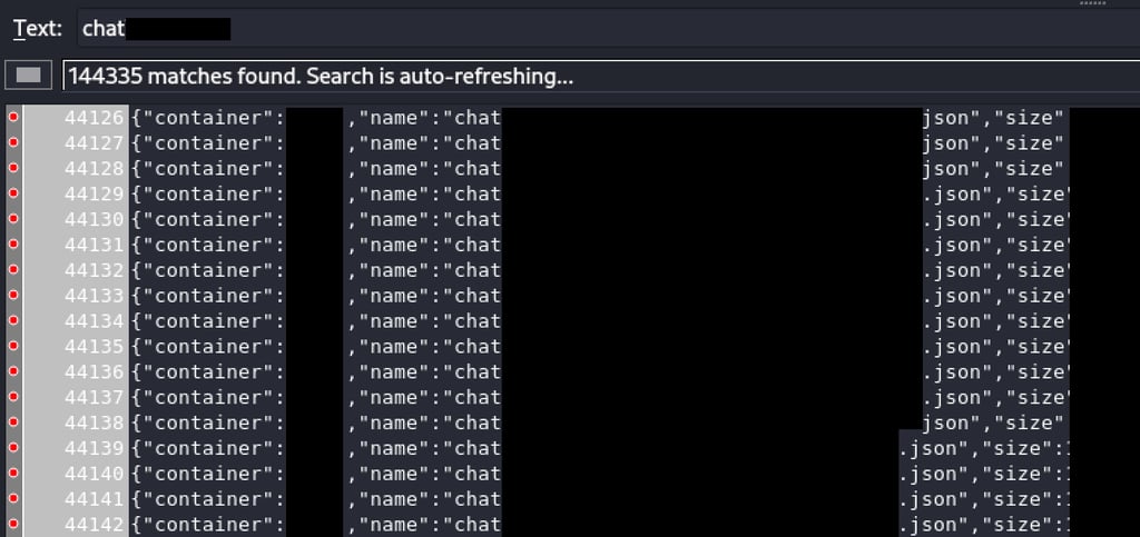302.ai data leak chat log