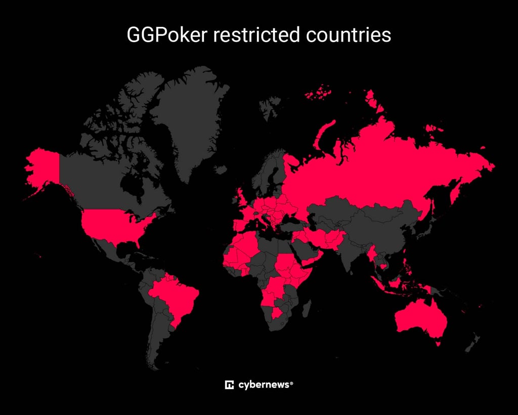 GGPoker restricted countries in October 2026