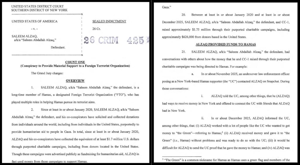 Hamas fundraising indictment cover, pg 8