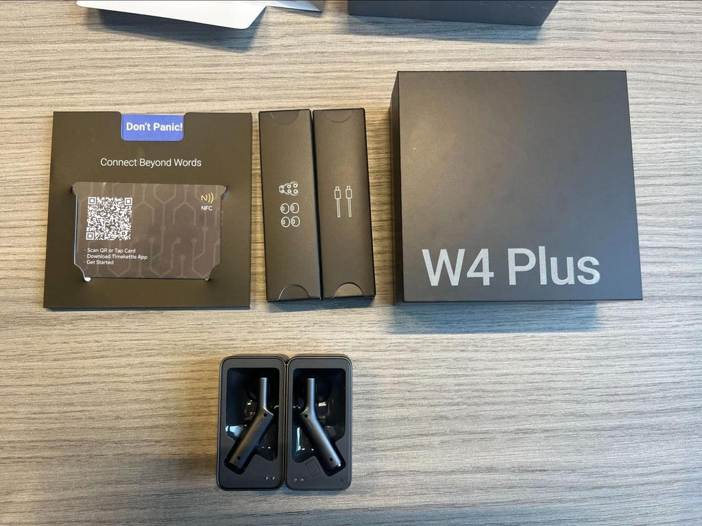Timekettle W4 Plus bundle