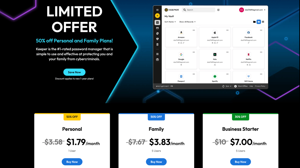 choose keeper black friday deal
