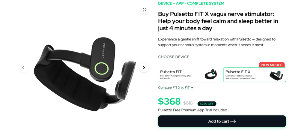 choose pulsetto model