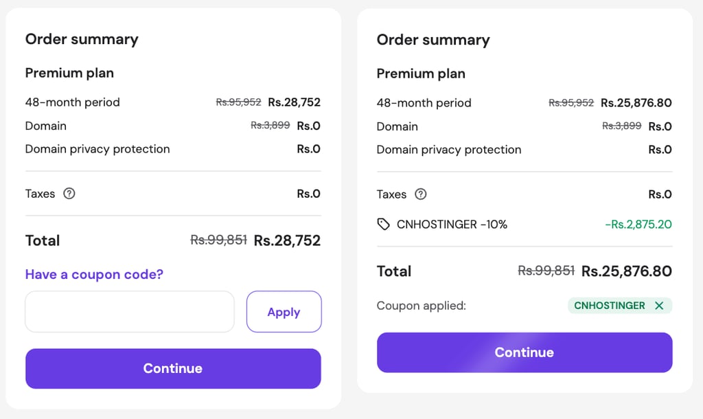 hostinger_premium_plan_coupon_before_after