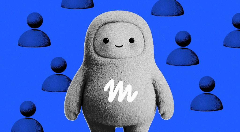 A mascot for Meta's AI agent Muse