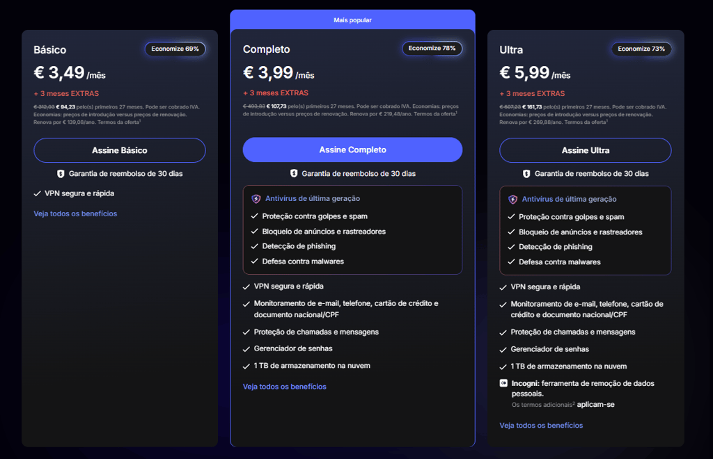 nordvpn plans pt br