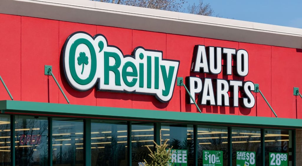 O'Reilly Auto Parts store front