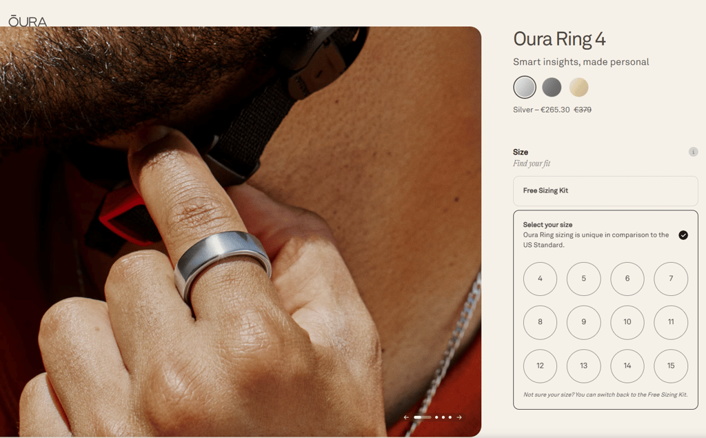 oura ring oferta