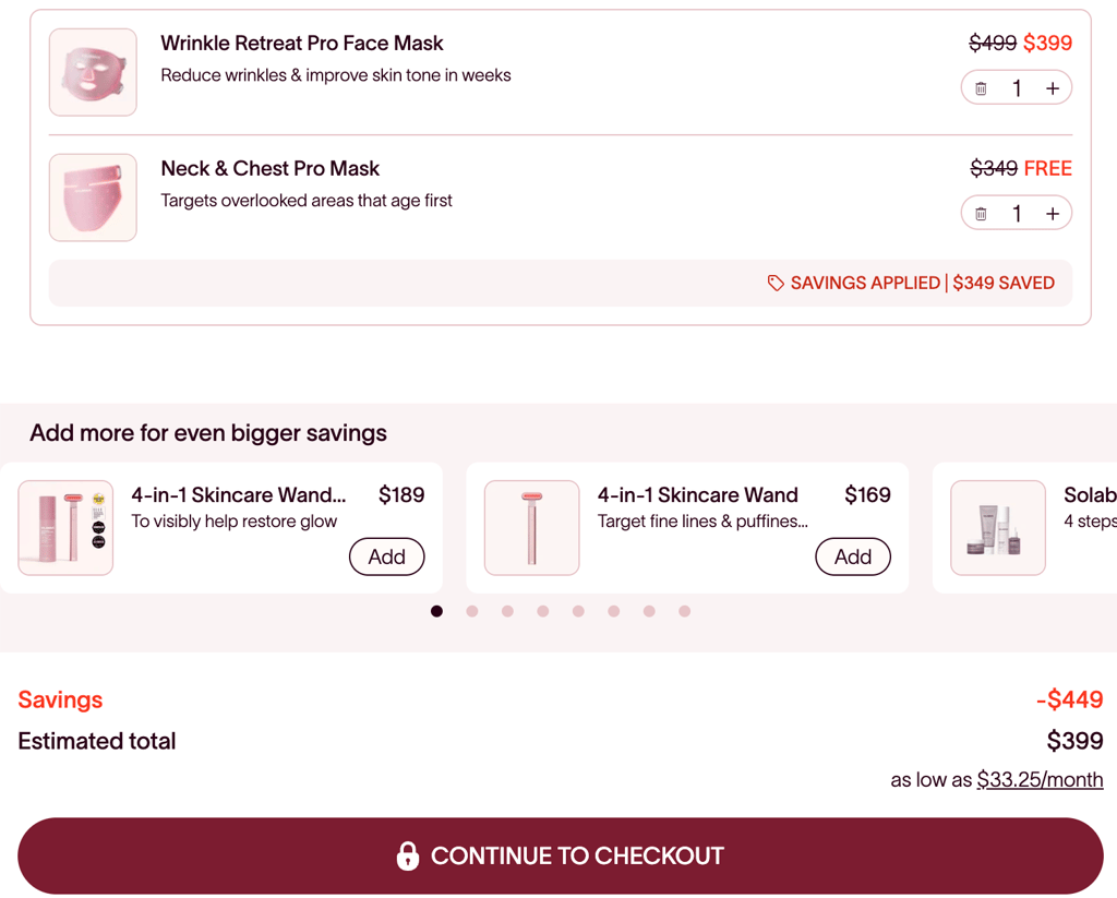 solawave black friday deal