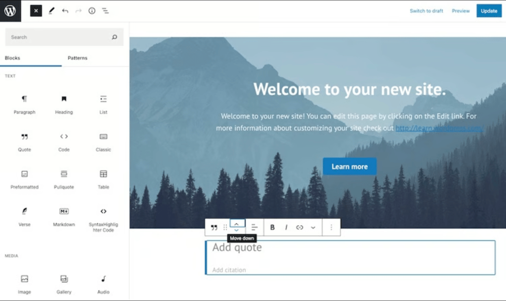 wordpress editor 2026