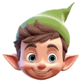 Larry the Elf Logo