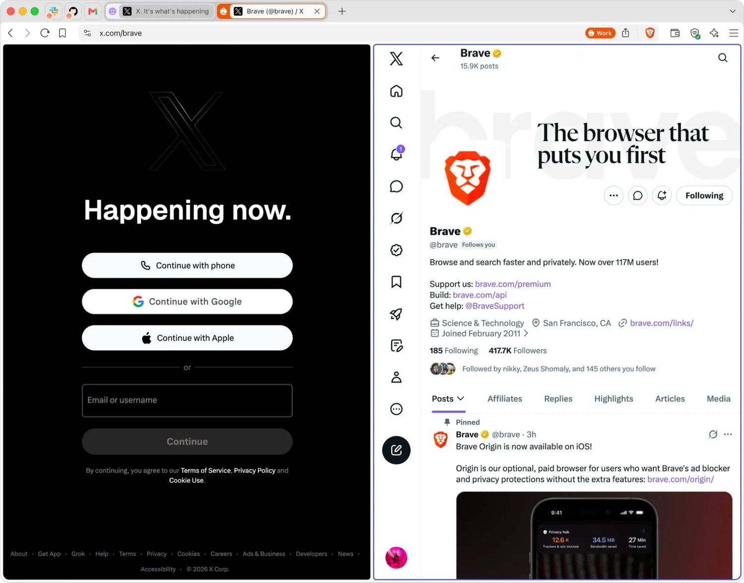 Brave now lets you run multiple accounts in one browser | Cybernews