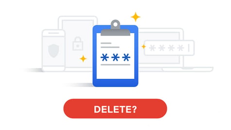 Chrome password illustration