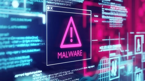 displayed malware warning
