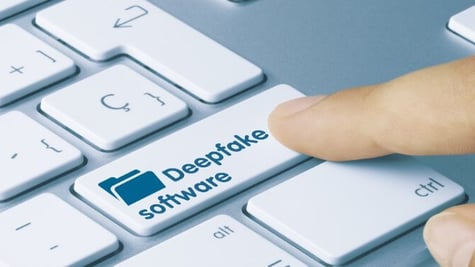 keyboard with button deepfake software