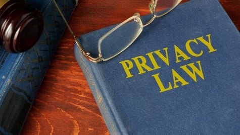 Privacy Law book on table