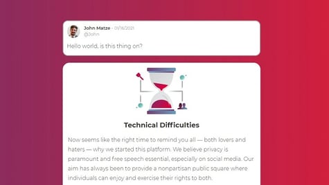 2021 01 19T011237Z 1 LYNXMPEH0I01M RTROPTP 4 PARLER WEBSITE