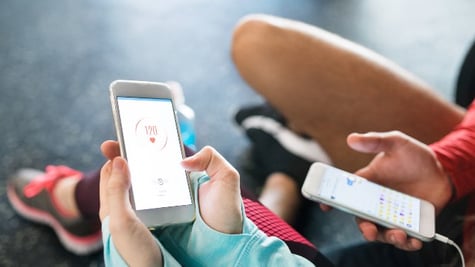 Health tracking on mobile