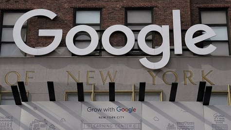 Google logo of New York