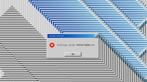 System failure critical error