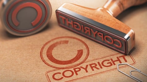 Copyright stamp