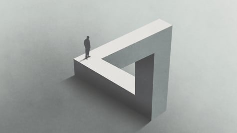 Surreal concept of illusion of choice
