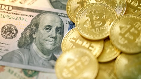 Dollars and bitcoin