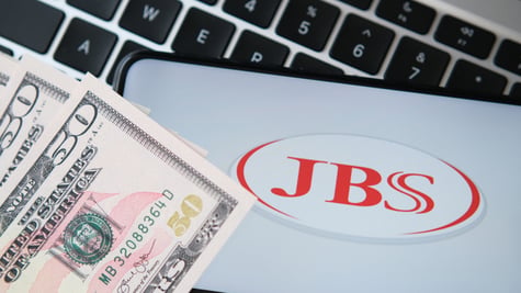 dollars and JBS logo