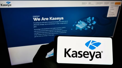 Kaseya on phone and PC screen