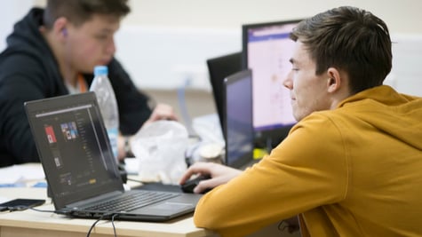Young programmers. Hackathon.