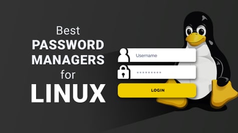 best linux password managers featured image