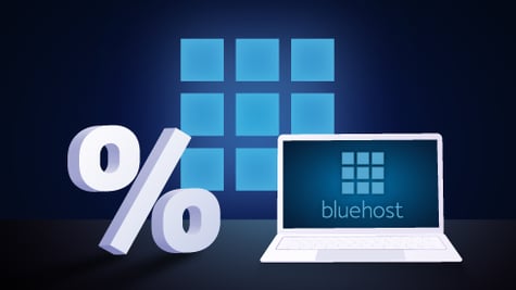 BlueHost coupons & promo illustration