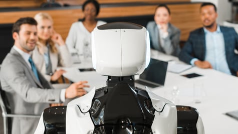 Robot in office