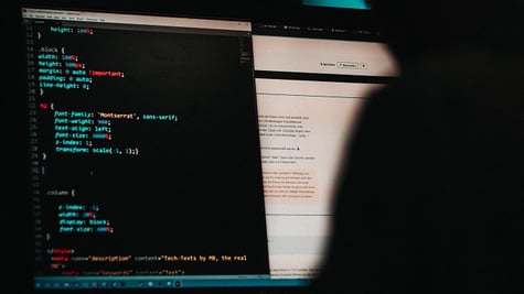 Hacker-code-computer