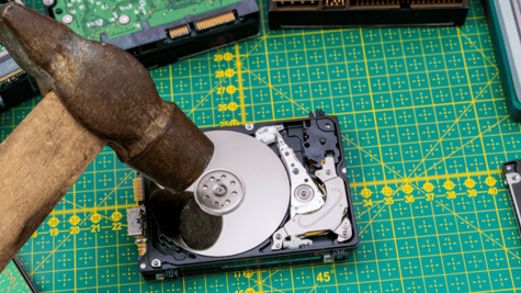 Disk-destroy-hammer