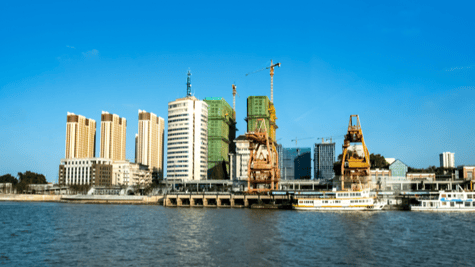 Nanjing port and harbour