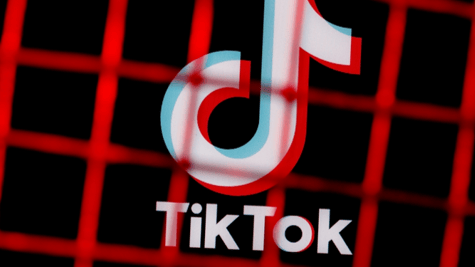 TikTok logo behind bars