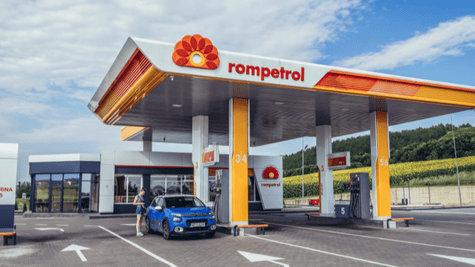 Rompetrol gas station
