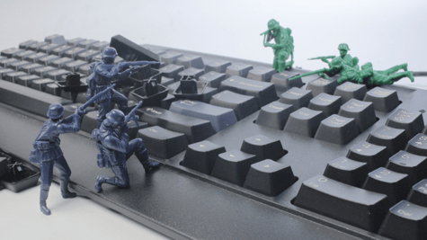 Soldiers keyboard