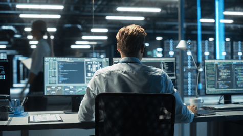 Cybersecurity worker