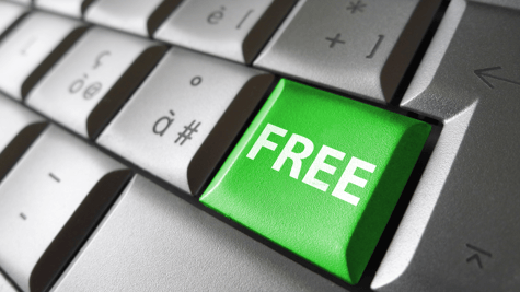 Generic pic of button on computer saying FREE